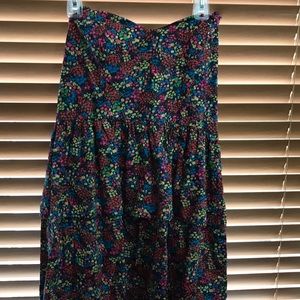 MULTICOLORED SUNDRESS size 14